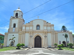 The St.John The Baptist Church located at the front of Pastrana Park.